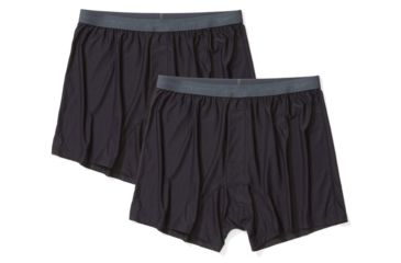 Image of ExOfficio Give-N-Go 2.0 Boxer 2Pk - Mens, Black, Large, 1241-6693-9999-L