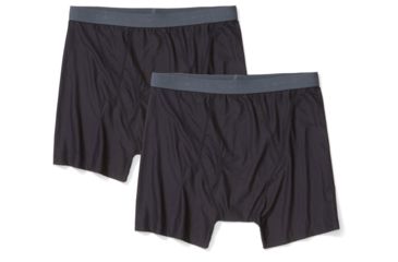 Image of ExOfficio Give-N-Go 2.0 Boxer Brief 2Pk - Mens, Black, Small, 1241-6695-9999-S