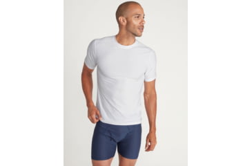 Image of ExOfficio Give-N-Go 2.0 Crew Neck Tee - Mens, White, 2XL, 12426696-1000-2XL