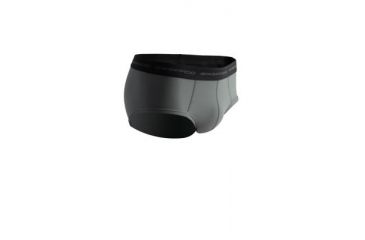 Image of ExOfficio Give-N-Go Flyless Brief Men's, Charcoal, 2XL 1241-2175-9600-2XL