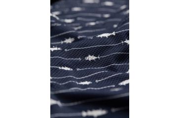 Image of ExOfficio Give-N-Go Printed Boxer Brief, Navy Fish &amp; Hook, Extra Large, 12452345-7022-XL