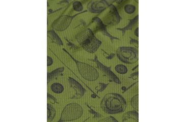 Image of ExOfficio Give-N-Go Printed Boxer - Mens, Alpine Green Fly Fishing, Medium, 12452346-6015-M