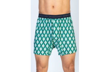 Image of Give-N-Go Printed Boxer - Mens -Hops/Argyle-Large
