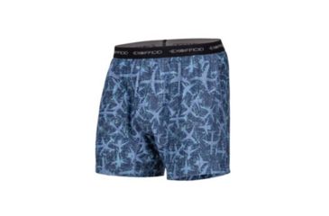 Image of ExOfficio Give-N-Go Printed Boxer Mens, Navy Planes, XL, 12452346-7318-XL