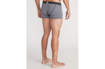Image of ExOfficio Give-N-Go Sport 2.0 Boxer Brief - Mens, 3 in, Steel Onyx/Black, 2XL, 12416717-9182-2XL