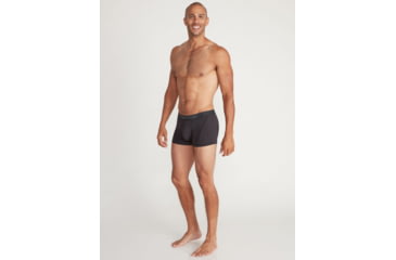 Image of ExOfficio Give-N-Go Sport 2.0 Boxer Brief - Mens, Black/Black, Extra Large, 3 in, 1241-3447-9141-XL