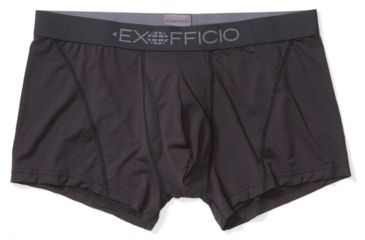 Image of ExOfficio Give-N-Go Sport 2.0 Boxer Brief - Mens, Black/Black, Extra Large, 3 in, 1241-3447-9141-XL