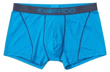 Image of ExOfficio Give-N-Go Sport 2.0 Boxer Brief - Mens, Clear Blue/Navy, Extra Large, 3 in, 1241-3447-5419-XL