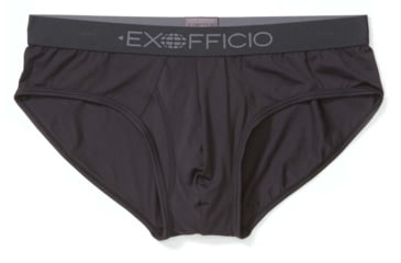 Image of ExOfficio Give-N-Go Sport 2.0 Brief - Mens, Black/Black, Extra Large, 12413446-9141-XL