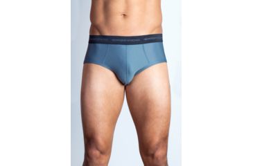 Image of Give-N-Go Sport Low Rise Flyless Brief - Mens-Charcoal-Large