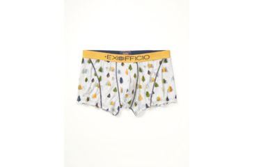 Image of ExOfficio Give-N-Go Sport Mesh 3in Boxer Brief - Mens, Happy Tree, Small, 12453041-7002-S