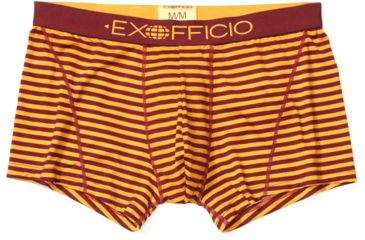 Image of ExOfficio Give-N-Go Sport Mesh 3in Boxer Brief - Mens, Vineyard Double Stripe, Medium, 1245-3041-3607-M