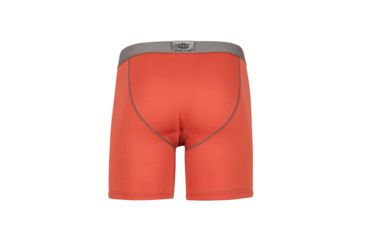 Image of ExOfficio Give-N-Go Sport Mesh 6 Inch Boxer Brief, Retro Red/Slate, L, 12412336-3176-L