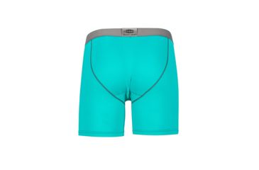 Image of ExOfficio Give-N-Go Sport Mesh 6in Boxer Brief - Mens, Deep Jade/Slate, Medium, 12412336-6010-M