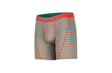 Image of ExOfficio Give-N-Go Sport Mesh 6in Boxer Brief - Mens, Maui Double Stripe, Medium, 12453043-6305-M