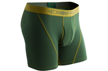 Image of ExOfficio Give-N-Go Sport Mesh Boxer Brief - Men's-Petrol-6 in-X-Large