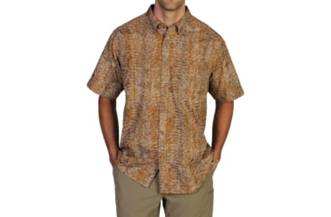 Image of Next-To-Nothing Aboriginal Short Sleeve Shirt - Mens -Fig-XX-Large