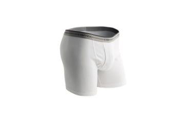 Image of ExOfficio Sol Cool Boxer Brief Men's, White, 2XL 12412892-1000_2XL