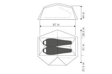 Image of Exped Vega Tent w/ Footprint