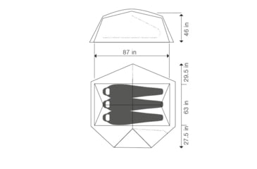 Image of Exped Vega Tent w/ Footprint