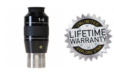 Image of Explore Scientific 14mm 100 degree Series Nitrogen-Purged Waterproof Eyepiece EPWP10014-00
