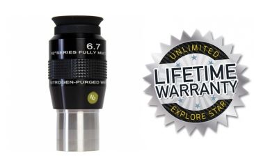 Image of Explore Scientific 6.7mm 82 degree Series Nitrogen-Purged Waterproof Eyepiece EPWP8267-00