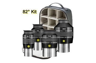 Image of 82 Degree Eyepiece Set with soft sided case,Argon-Purged,Waterproof, 5 Piece Set