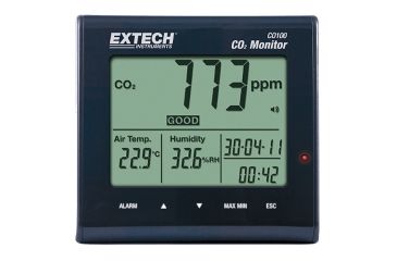 Image of Extech Instruments Air Quality Carbon Dioxide Monitor, CO100