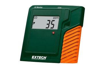 Image of Extech Instruments Carbon Monoxide Meter, Desktop, CO30