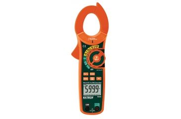 Image of Extech Instruments Clamp Meter, Ac/Dc + Ncv, 600A, MA640