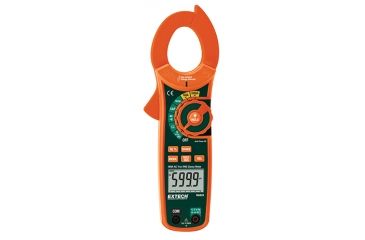 Image of Extech Instruments Clamp Meter, Trms + Ncv, 600A Ac, MA620
