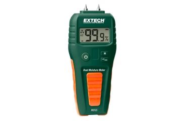 Image of Extech Instruments Combination Pin/Pinless Moisture Meter, MO55
