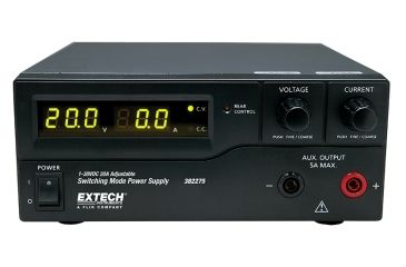 Image of Extech Instruments Dc Power Supply 30V/20A Switching/120Vac, 382275