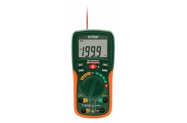 Image of Extech Instruments Dmm + Ir Thermometer, 4 To 1, EX210