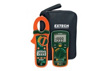 Image of Extech Instruments Electrical Test Kit W/Ac Clamp Meter, ETK30