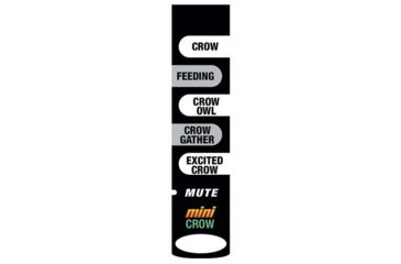 Image of Extreme Dimension Wildlife Calls Game Sound Stick, Mini Crow MSS-708