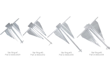 Image of Extreme Max Boattector Galvanized Slip Ring Anchor #7 / 4.5lbs., 3006.6509