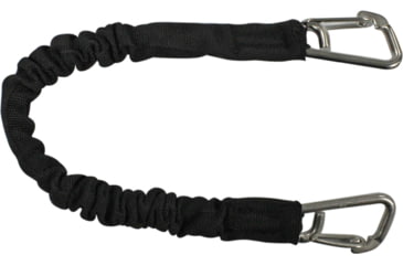 Image of Extreme Max Boattector High-Strength Line Snubber &amp; Storage Bungee, Value 2-Pack - 12in With Compact Hooks, Black, 3006.2367