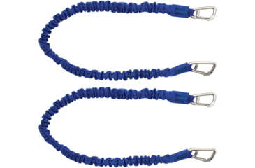 Image of Extreme Max Boattector High-Strength Line Snubber &amp; Storage Bungee, Value 2-Pack - 12in With Compact Hooks, Blue, 3006.2779
