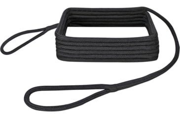 Image of Extreme Max Boattector Premium Double Looped Nylon Dock Line For Mooring Buoys - 35, Black, 35ft, 3006.2409