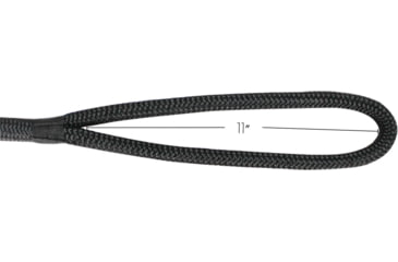 Image of Extreme Max Boattector Premium Double Looped Nylon Dock Line For Mooring Buoys - 35, Black, 35ft, 3006.2409