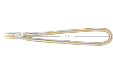 Image of Extreme Max Boattector Premium Double Looped Nylon Dock Line For Mooring Buoys - 35, White &amp; Gold, 35ft, 3006.2399