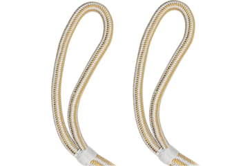 Image of Extreme Max Boattector Premium Double Looped Nylon Dock Line For Mooring Buoys - 5/8in x 30, White &amp; Gold, 3006.2379