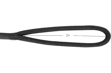 Image of Extreme Max Boattector Premium Double Looped Nylon Dock Line For Mooring Buoys - 5/8in x 35, Black, 5/8in x 35ft, 3006.2391