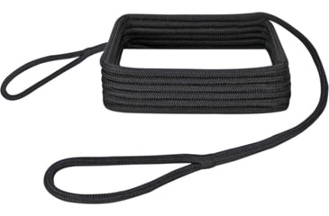 Image of Extreme Max Boattector Premium Double Looped Nylon Dock Line For Mooring Buoys - 5/8in x 40, Black, 5/8in x 40ft, 3006.2394