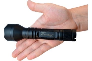 Image of ExtremeBeam TAC 24 S.W.A.T. 340 Lumens Black Flashlight w/ Momentary Tactical Switch EB-AA-B11