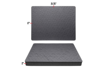 Image of Eylar 24in Extra Large Hard Case Equipped w/Ragar XP Crosslinked Foam Insert, Black, SA00041-BLK-RG-XP