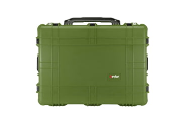 Image of Eylar 2XL 31.5in Waterproof Protective Gear Roller Case w/Foam, Green, SA00007-GRN