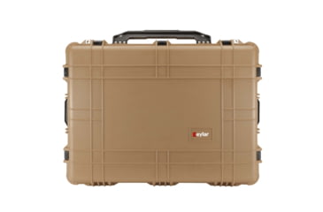 Image of Eylar 2XL 31.5in Waterproof Protective Gear Roller Case w/Foam, Tan, SA00007-TAN