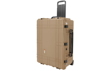 Image of Eylar 2XL 31.5in Waterproof Protective Gear Roller Case w/Foam, Tan, SA00007-TAN